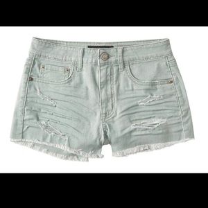 Aeropostale High Waisted Ripped Shorts Size 00
